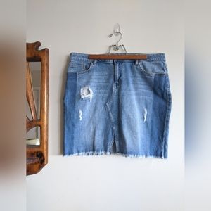 Part Two || Denim Skirt